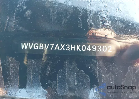 2017 Volkswagen Tiguan S/Limited from USA, damaged, VIN WVGBV7AX3HK049302